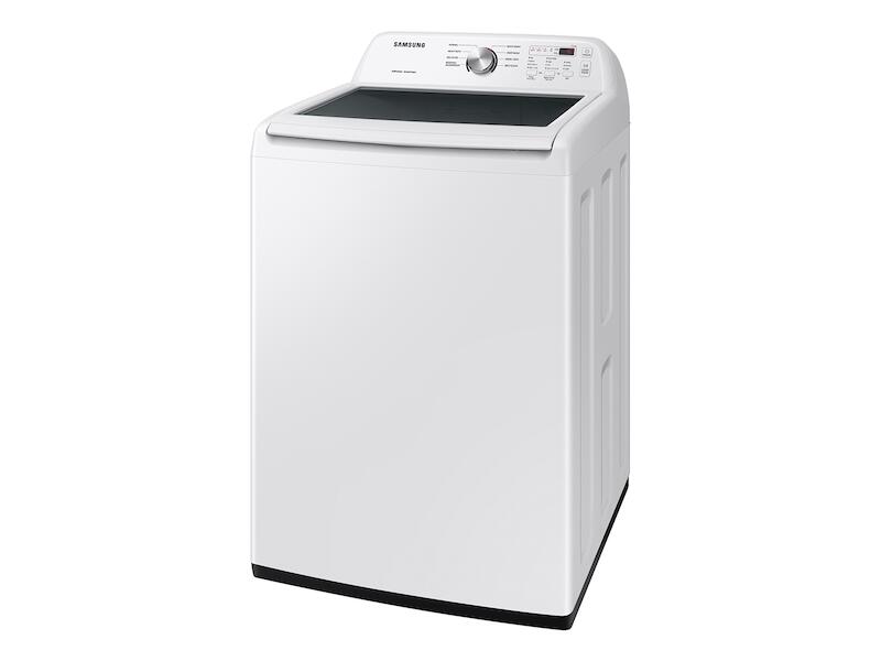 Samsung WA44A3205AW 4.4 Cu. Ft. Top Load Washer With Activewave&#8482; Agitator And Soft-Close Lid In White