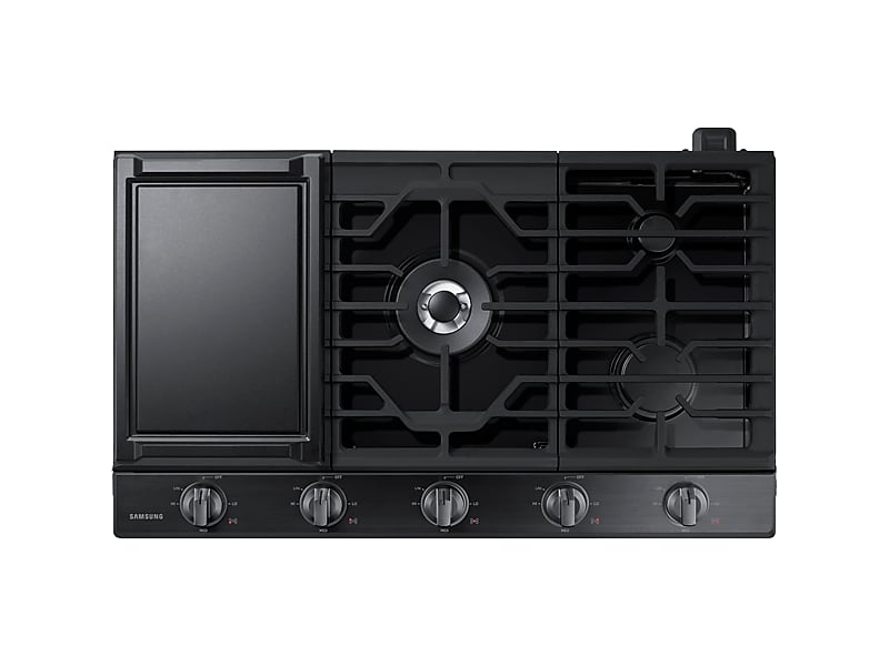 Samsung NA36N6555TG 36" Gas Cooktop In Black Stainless Steel