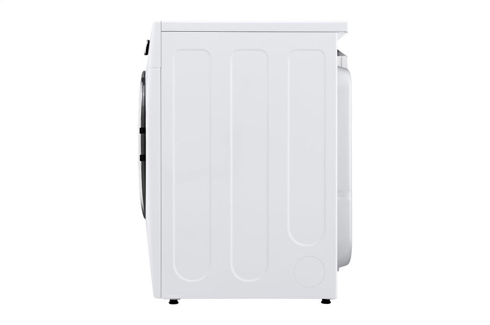 Lg DLEX4200W 7.4 Cu. Ft. Ultra Large Capacity Smart Wi-Fi Enabled Front Load Electric Dryer With Turbosteam&#8482; And Built-In Intelligence