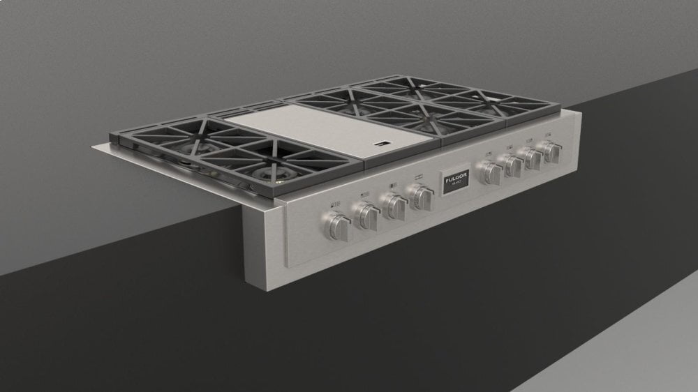 Fulgor Milano F6GRT486GS1 48" Pro Gas Range Top