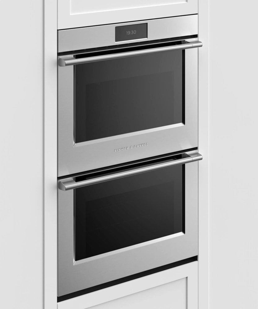 Fisher & Paykel OB30DPPTX1 Double Oven, 30", 8.2 Cu Ft, 17 Function, Self-Cleaning