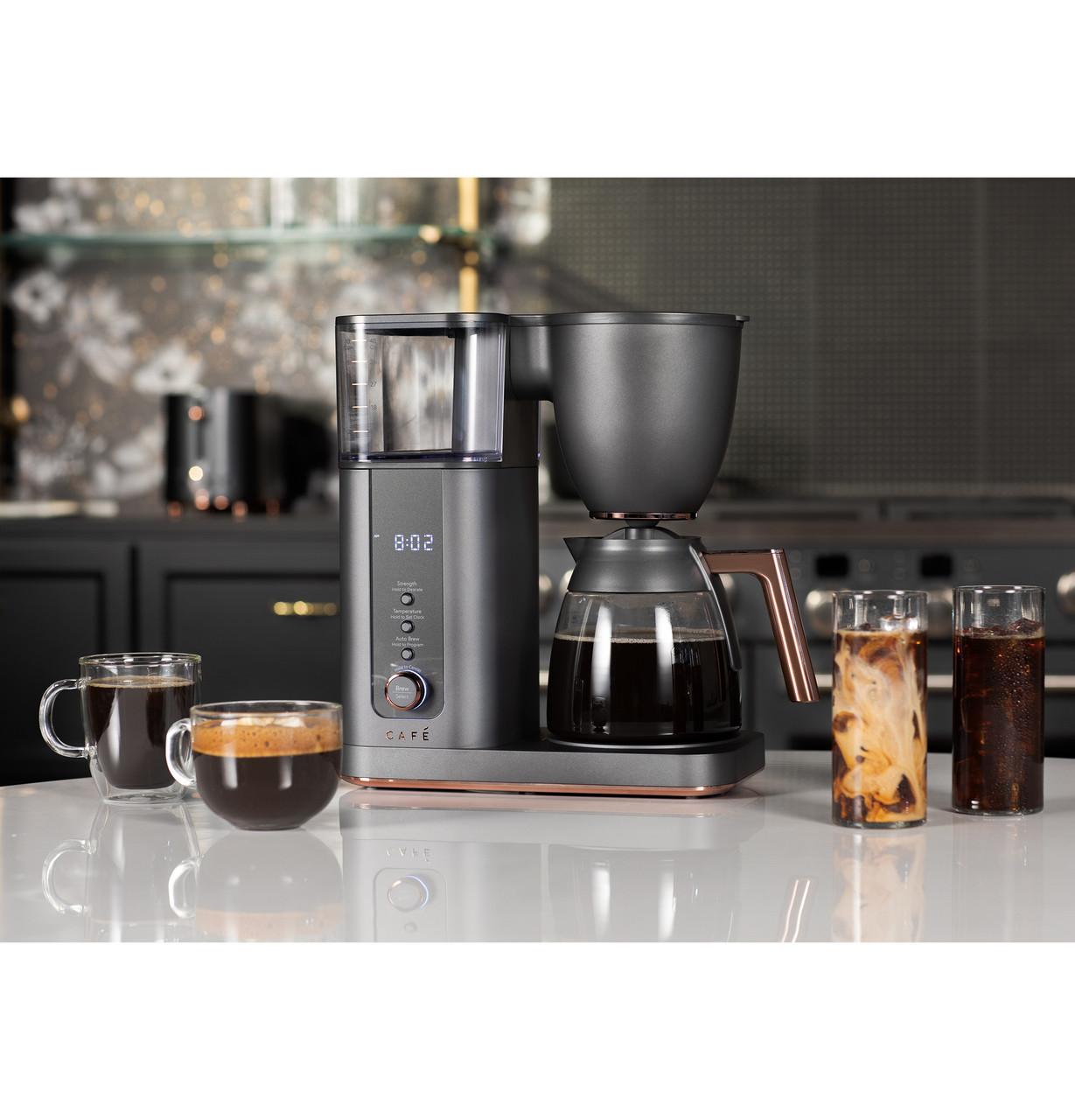 Cafe Specialty Drip Coffee Maker with Glass Carafe in Stainless