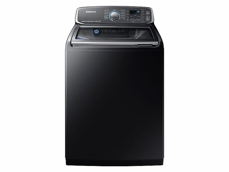 Samsung WA52M7750AV 5.2 Cu. Ft. Activewash&#8482; Top Load Washer In Black Stainless Steel