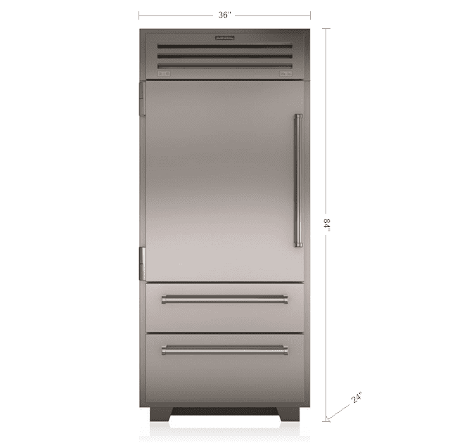 Sub-Zero PRO3650RH 36" Pro Refrigerator/Freezer