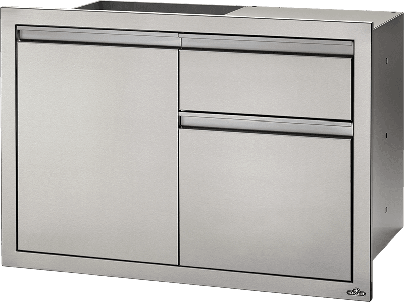 Napoleon Bbq BI36241D2DR 36" X 24" Single Door & Standard Drawer , Stainless Steel