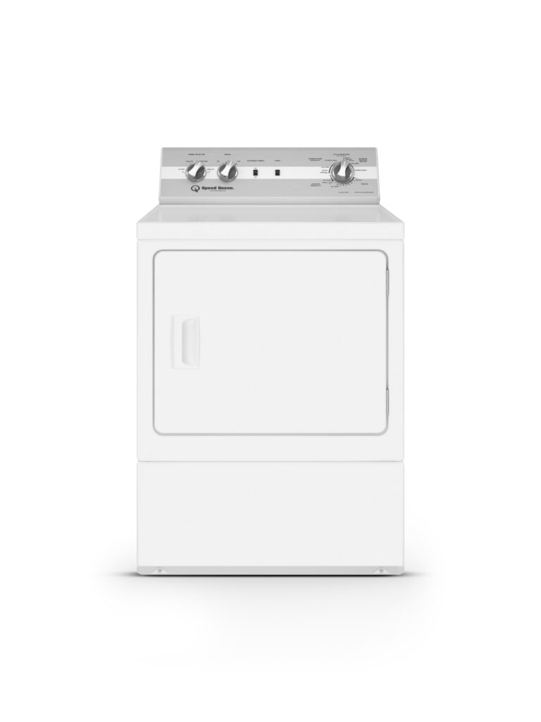 Speed Queen DC5003WE Dc5 Sanitizing Electric Dryer With Extended Tumble Reversible Door 5-Year Warranty