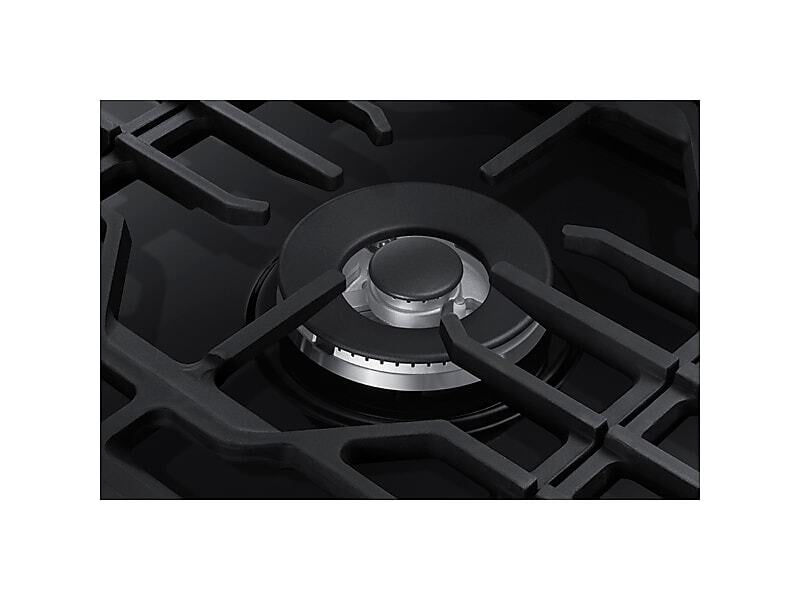 Samsung NA36N6555TG 36" Gas Cooktop In Black Stainless Steel