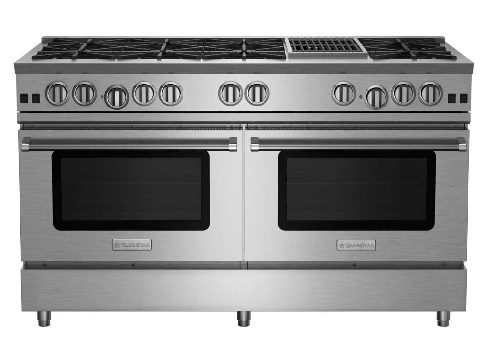 Bluestar RNB608CBV2 60" Rnb Series Range With 12" Charbroiler