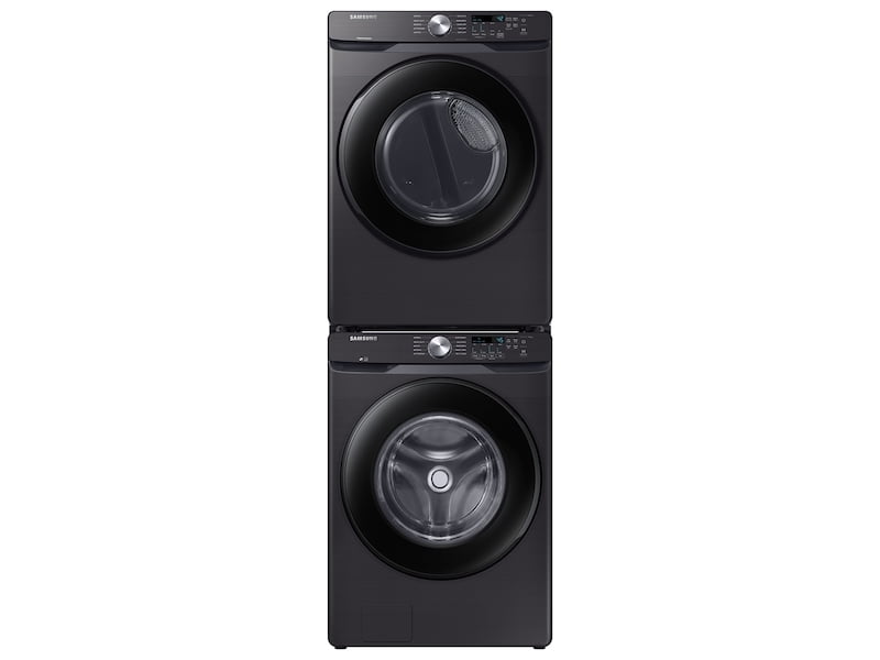 Samsung DVE45T6000V 7.5 Cu. Ft. Electric Dryer With Sensor Dry In Black Stainless Steel