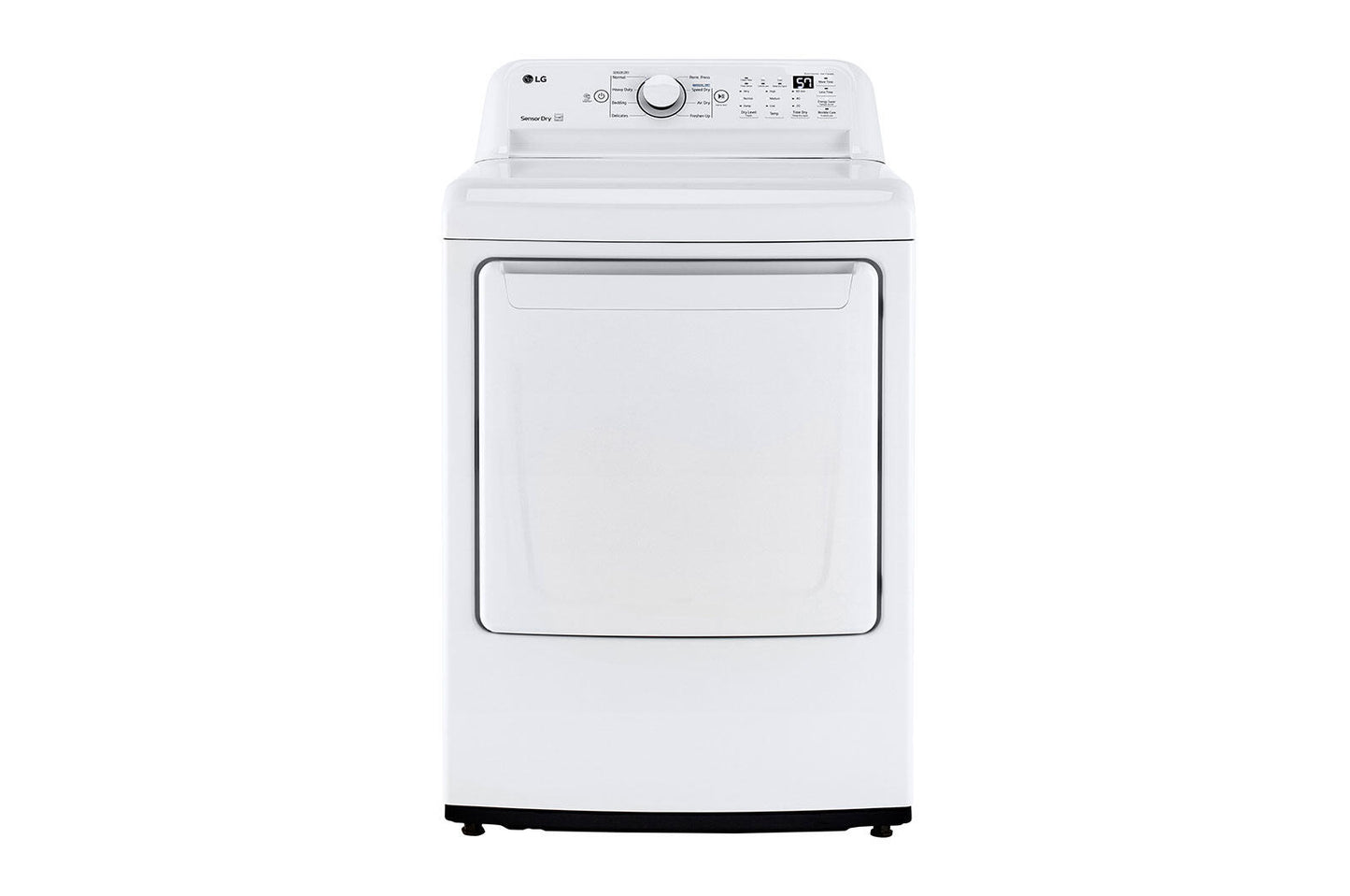 Lg DLE7000W 7.3 Cu. Ft. Ultra Large Capacity Top Load Electric Dryer With Sensor Dry Technology