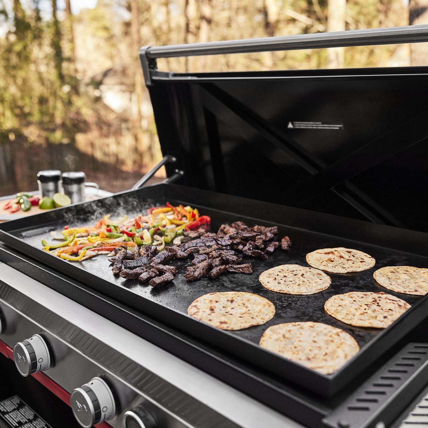 Weber 1500216 Slate&#8482; 36" Rust-Resistant Griddle - Black