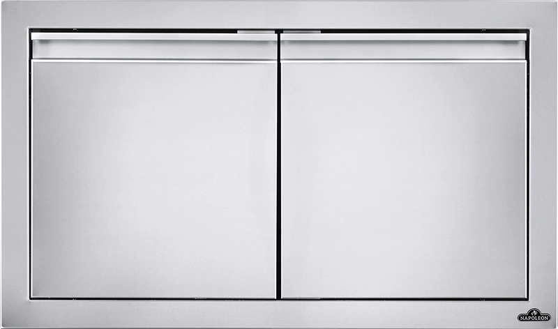 Napoleon Bbq BI30162D 30" X 16" Small Double Door , Stainless Steel