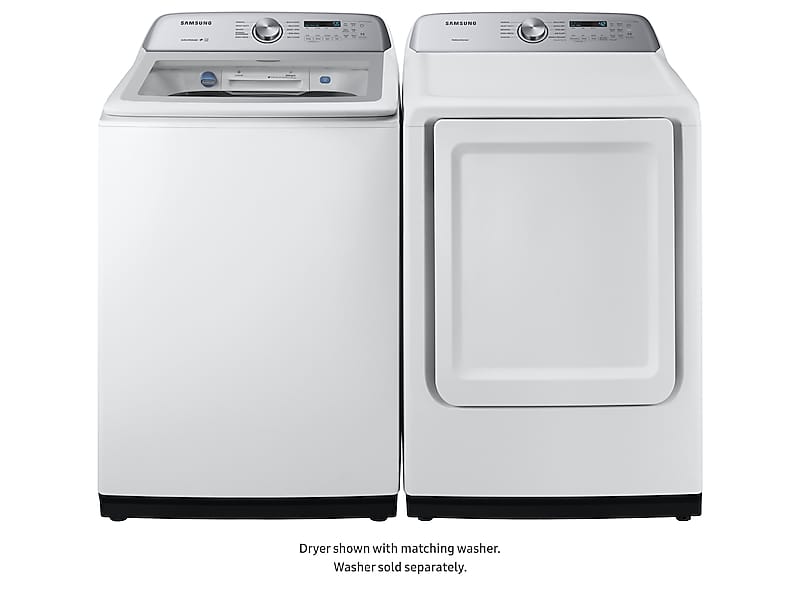 Samsung DVG50R5200W 7.4 Cu. Ft. Gas Dryer With Sensor Dry In White