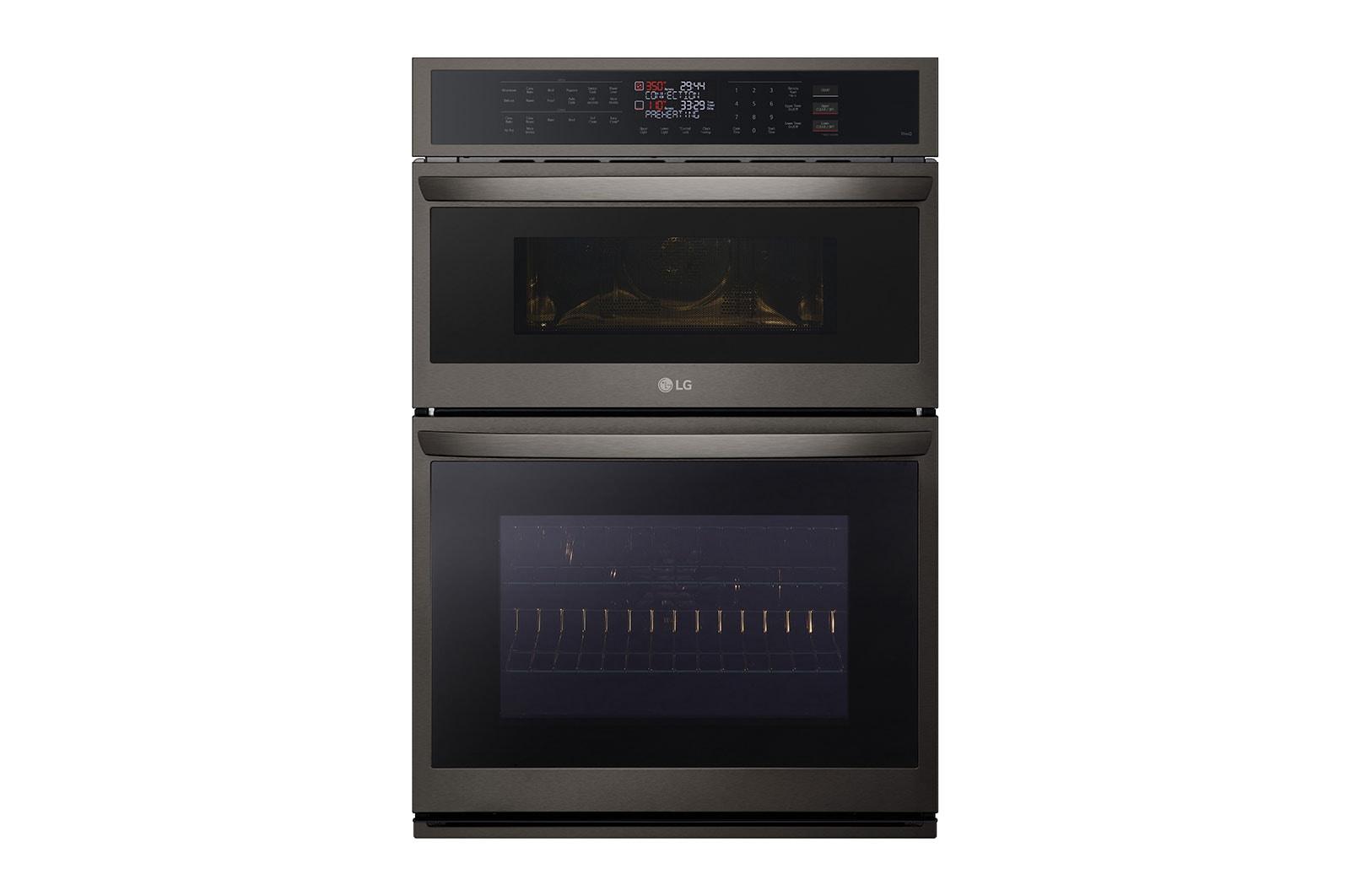 LG 1.7/4.7 Cu. ft. Smart Combination Wall Oven with Instaview, True - WCEP6427F