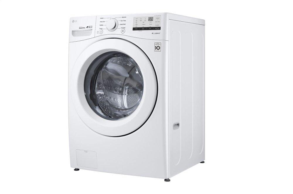 Lg WM3400CW 4.5 Cu. Ft. Ultra Large Front Load Washer