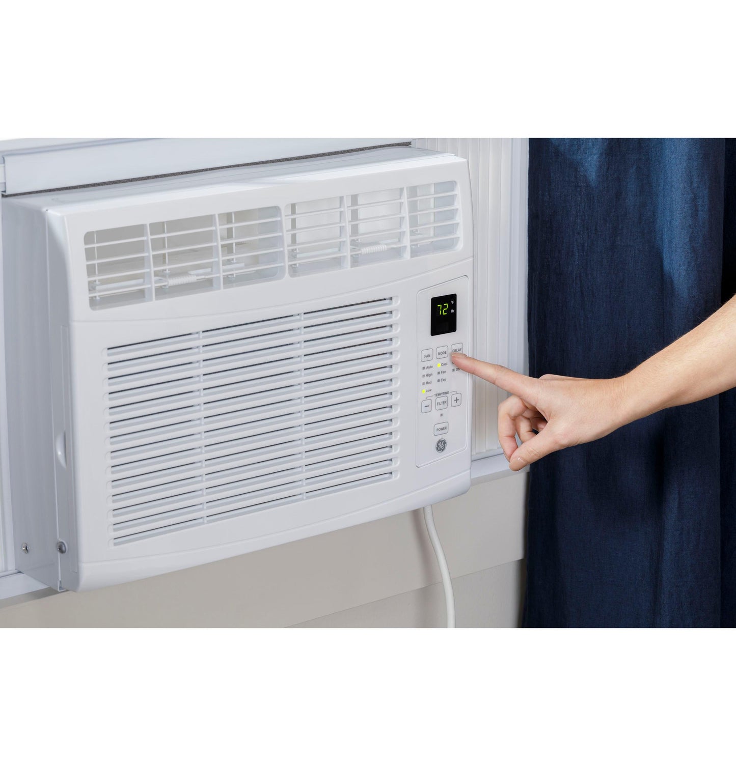 Ge Appliances AHW06LZ Ge® 6,000 Btu Electronic Window Air Conditioner For Small Rooms Up To 250 Sq Ft.