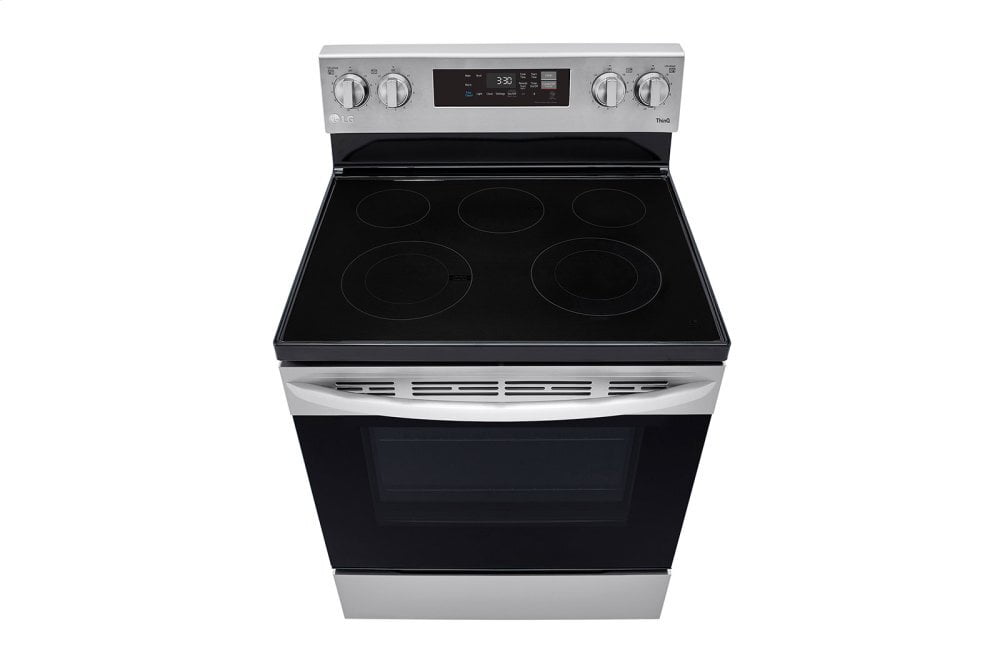 Lg LREL6321S 6.3 Cu Ft. Smart Wi-Fi Enabled Electric Range With Easyclean®