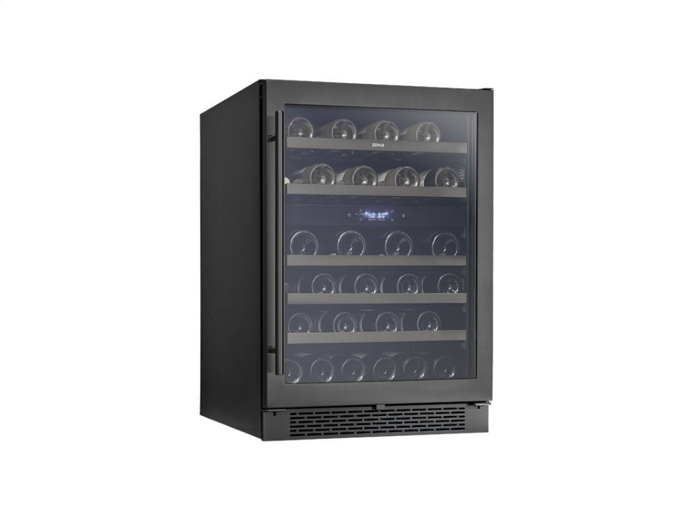 Zephyr PRW24C02BBSG 24" Black Stainless Dual Zone Wine Cooler