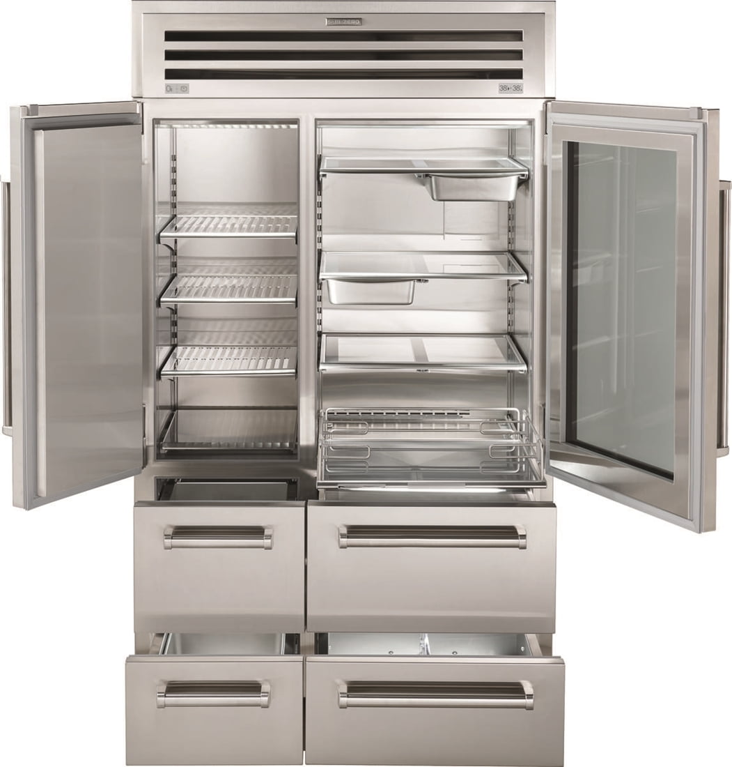 Sub-Zero PRO4850G 48" Pro Refrigerator/Freezer With Glass Door