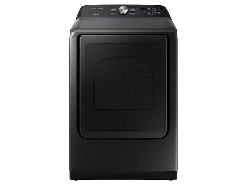 Samsung DVE50R5200V 7.4 Cu. Ft. Capacity Electric Dryer With Sensor Dry In Brushed Black