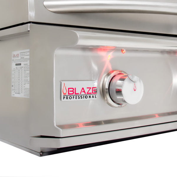 Blaze Grills BLZ4PROLP Blaze Professional 44-Inch 4 Burner Built-In Gas Grill With Rear Infrared Burner - Liquid Propane