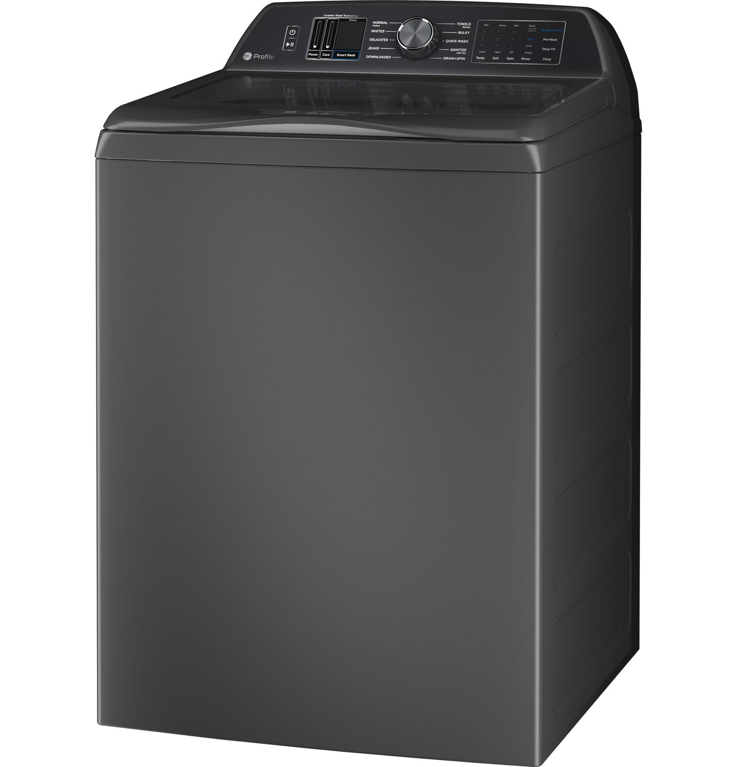 Ge Appliances PTW705BPTDG Ge Profile&#8482; 5.3 Cu. Ft. Capacity Washer With Smarter Wash Technology And Flexdispense&#8482;