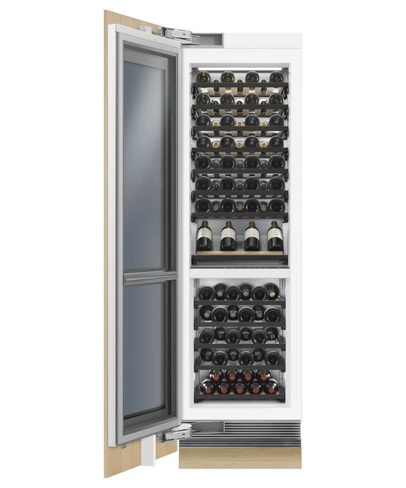 Fisher & Paykel RS2484VL2K1 Integrated Column Wine Cabinet, 24"