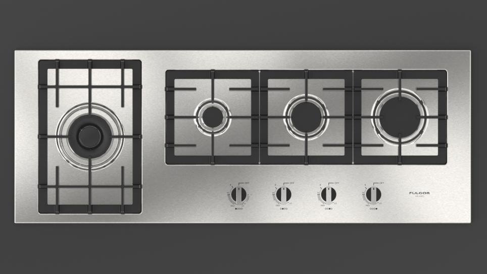 Fulgor Milano F4GK42S1 44" Gas Cooktop