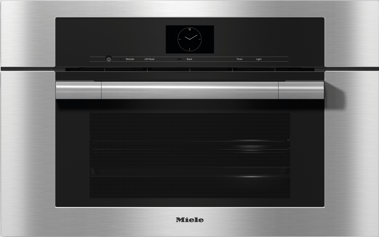 Miele DGC7570 STAINLESS STEEL  30" Compact Combi-Steam Oven Xl For Steam Cooking, Baking, Roasting With Roast Probe + Menu Cooking.