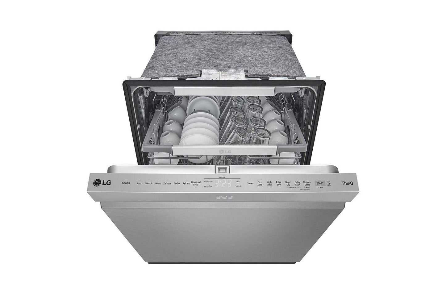 Lg LDPS6762S Smart Top Control Dishwasher With Quadwash® Pro, Truesteam® And Dynamic Dry®