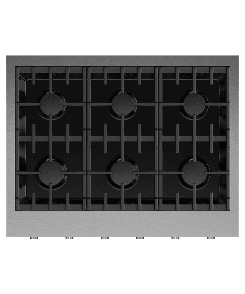 Fisher & Paykel CPV3366L Gas Rangetop, 36", Lpg