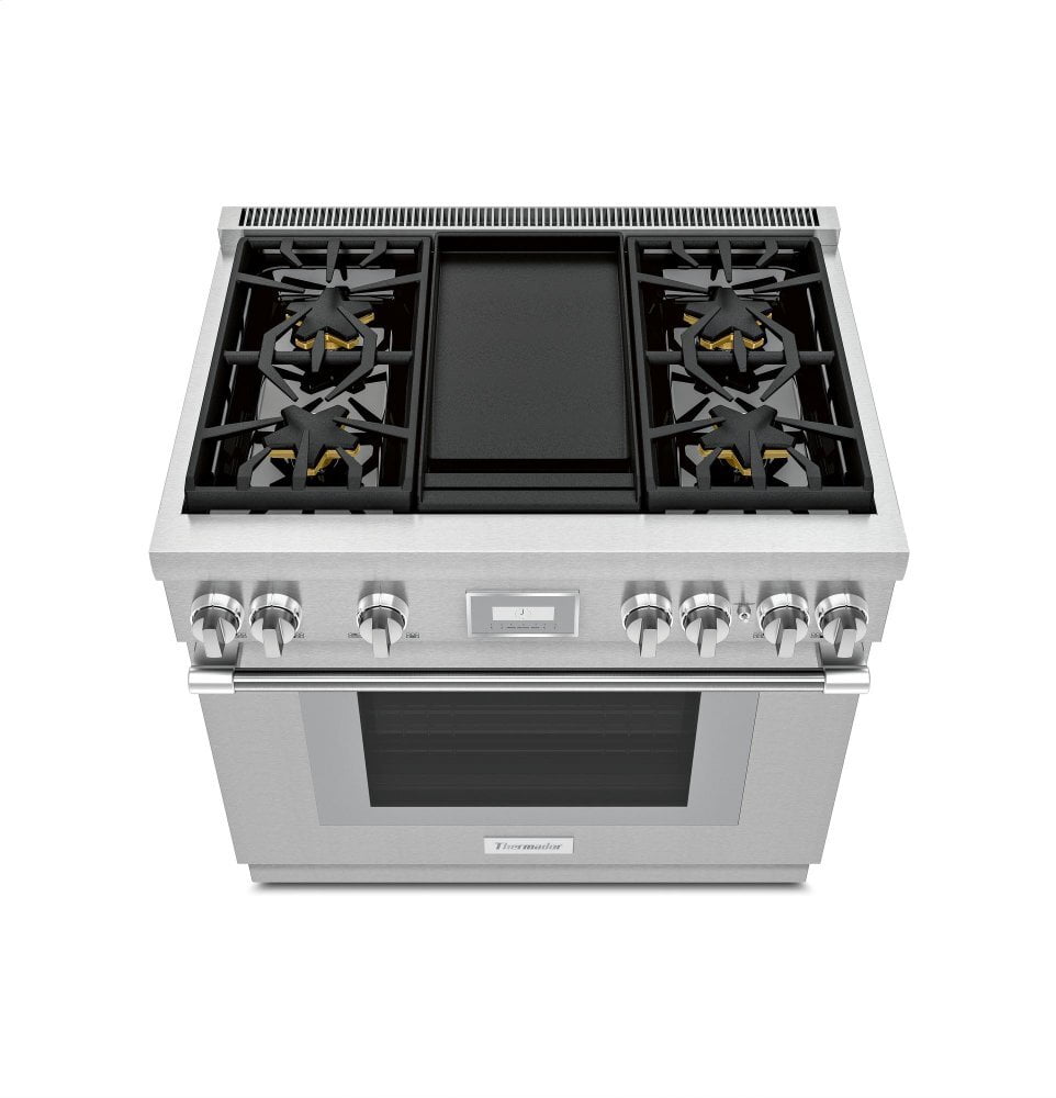 Thermador PRD364WDHU 36-Inch Pro Harmony® Standard Depth Dual Fuel Range