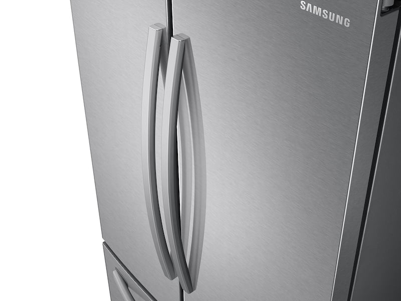 Samsung RF28T5021SG 28 Cu. Ft. Large Capacity 3-Door French Door Refrigerator With Autofill Water Pitcher In Black Stainless Steel