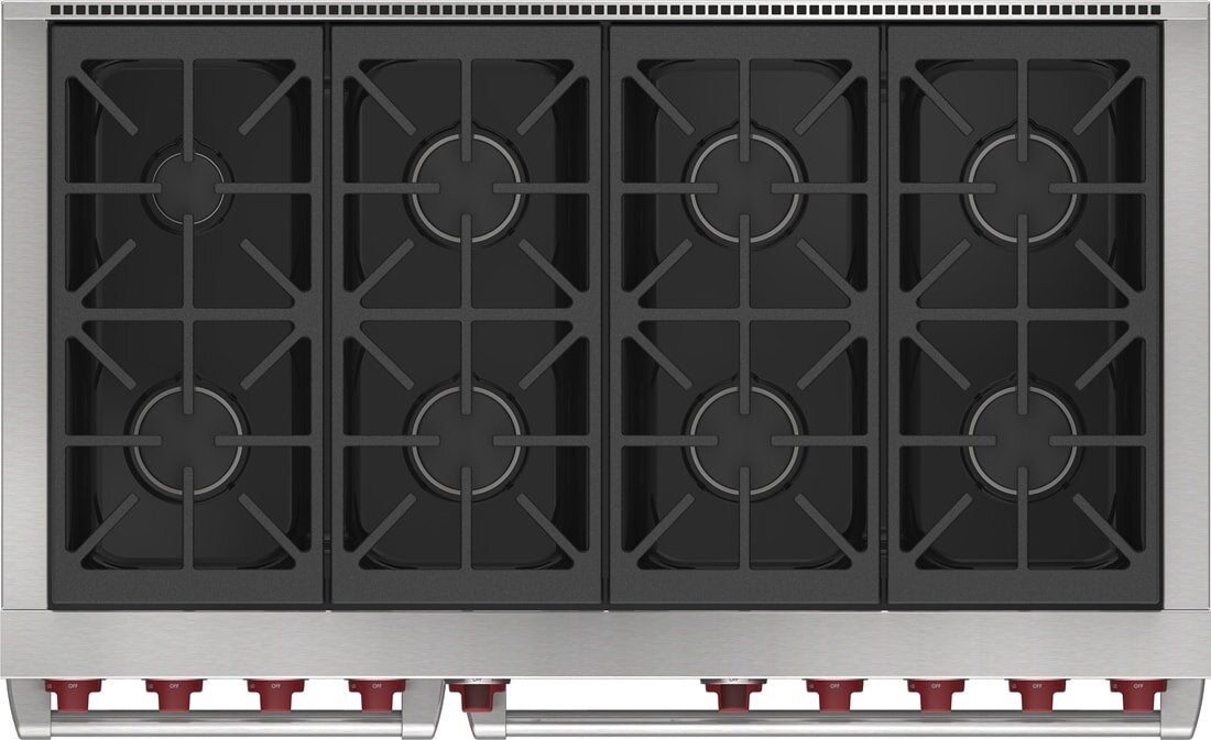 Wolf DF48850SP 48" Dual Fuel Range - 8 Burners