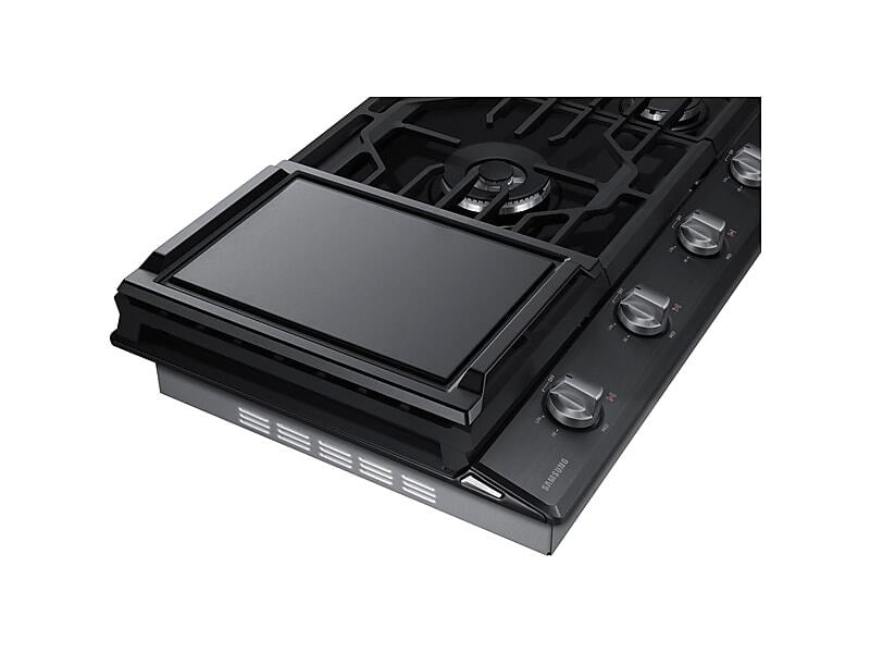 Samsung NA36N6555TG 36" Gas Cooktop In Black Stainless Steel