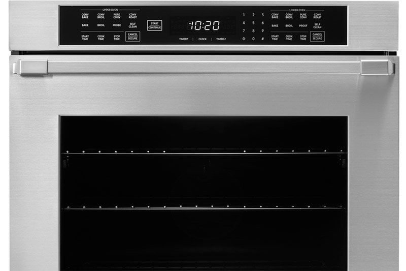 Dacor HWO230PS 30" Double Wall Oven, Silver Stainless Steel With Pro Style Handle