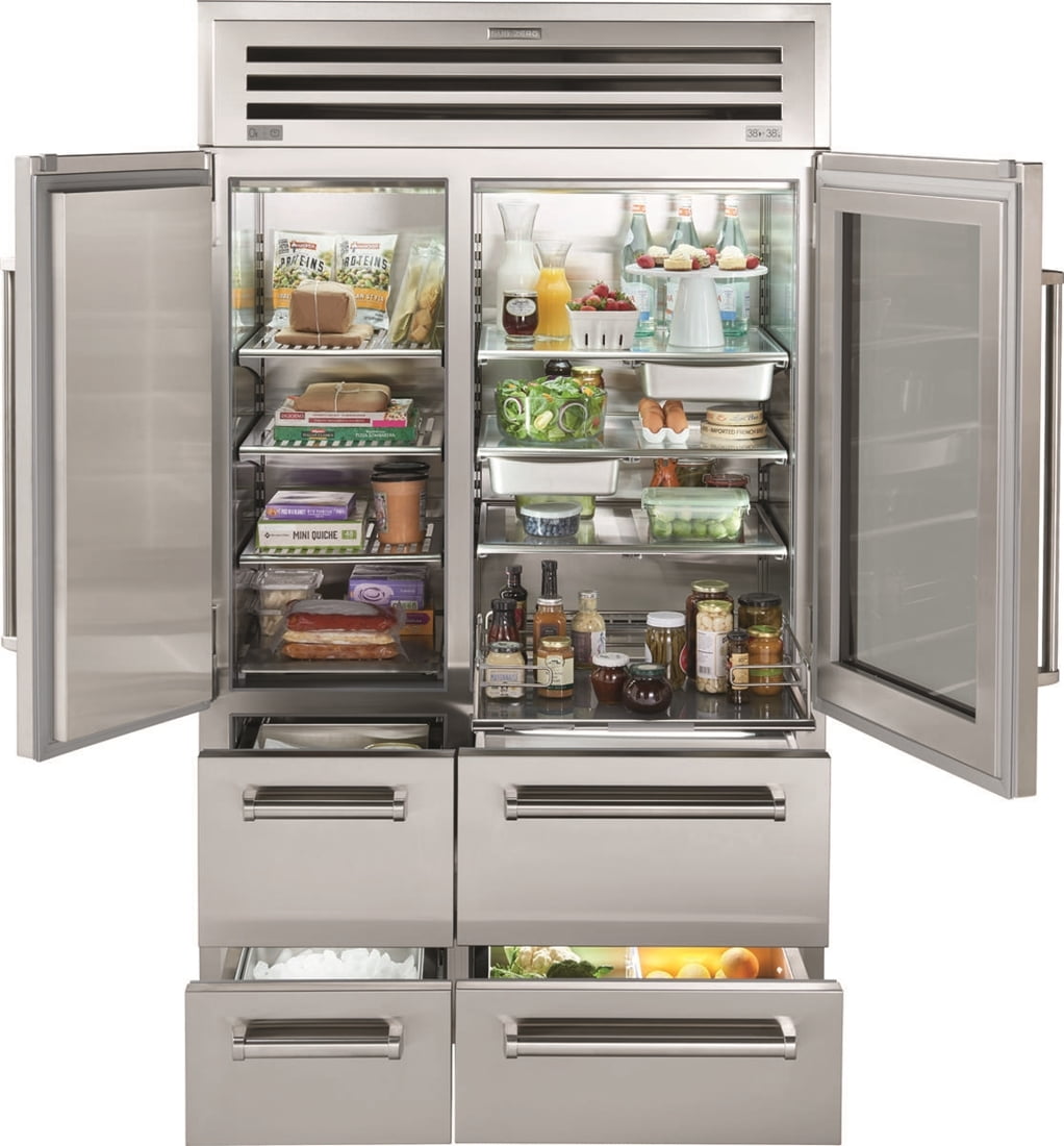 Sub-Zero PRO4850A 48" Pro Refrigerator/Freezer With Glass Door