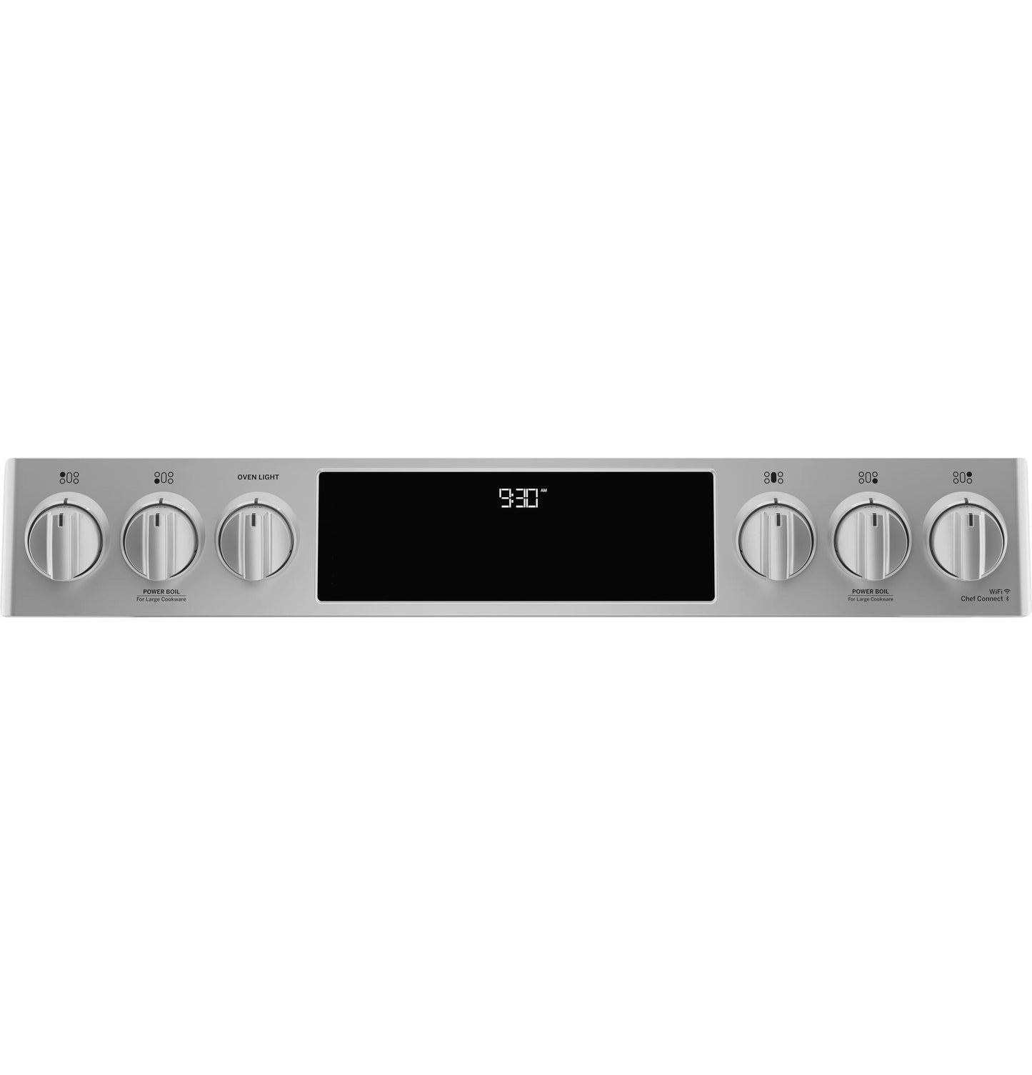 Ge Appliances P2S930YPFS Ge Profile&#8482; 30" Smart Dual Fuel Slide-In Front-Control Fingerprint Resistant Range