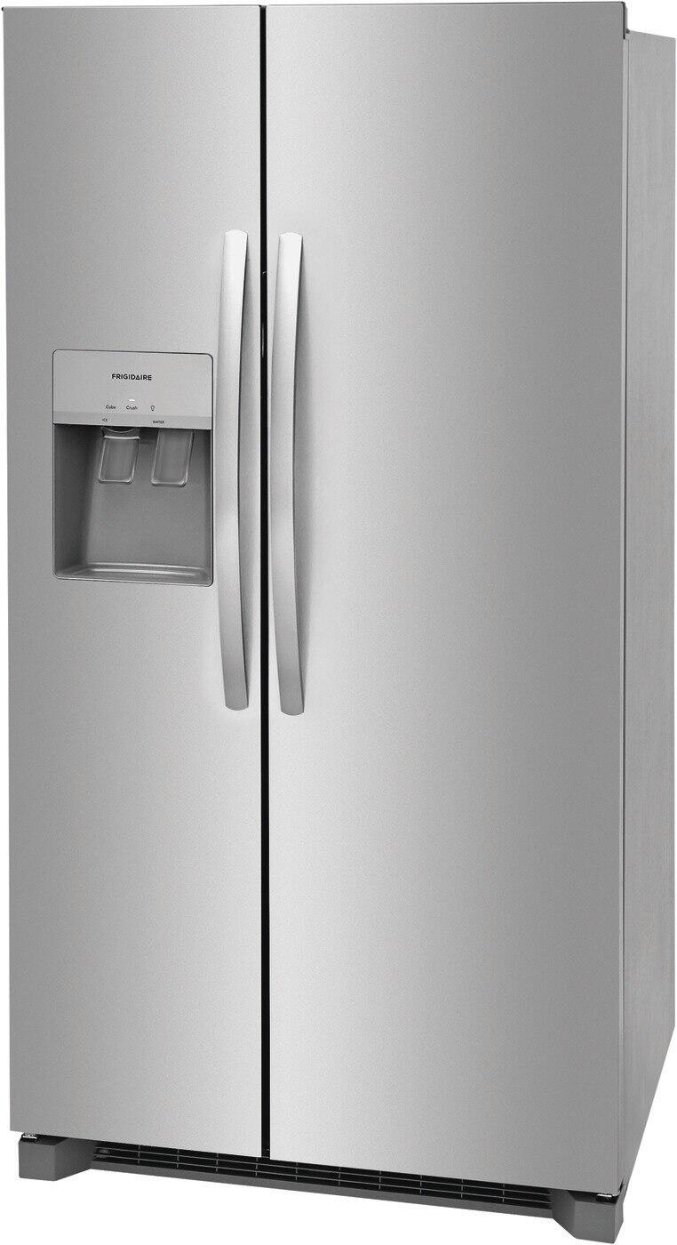 Frigidaire FRSS2623AS 25.6 cu. ft. Side-by-Side Refrigerator - Stainless  Steel