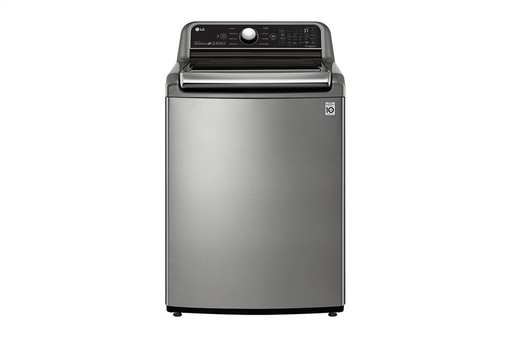 Lg WT7305CV 4.8 Cu. Ft. Mega Capacity Smart Wi-Fi Enabled Top Load Washer With Agitator And Turbowash3D&#8482; Technology