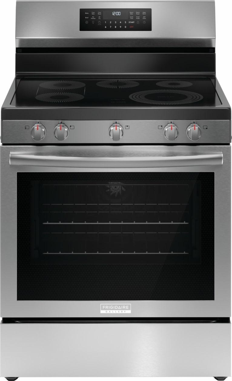 Frigidaire GCRE3060BF Frigidaire Gallery 30" Rear Control Electric Range With Total Convection