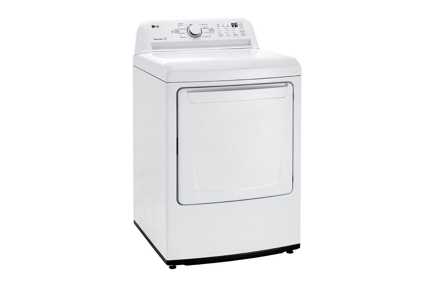 Lg DLE7000W 7.3 Cu. Ft. Ultra Large Capacity Top Load Electric Dryer With Sensor Dry Technology