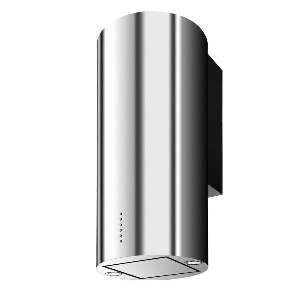 Xo Appliance XOCYL16SC 600/395 Cfm Designer Cylinder Wall Mount Stainless