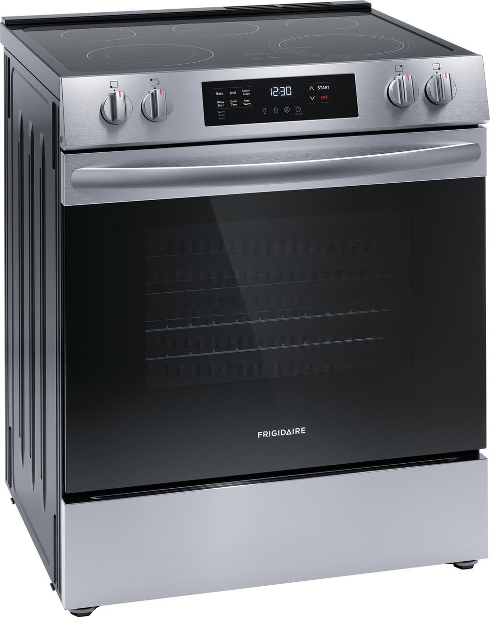 How to Use Steam Clean with Frigidaire Range