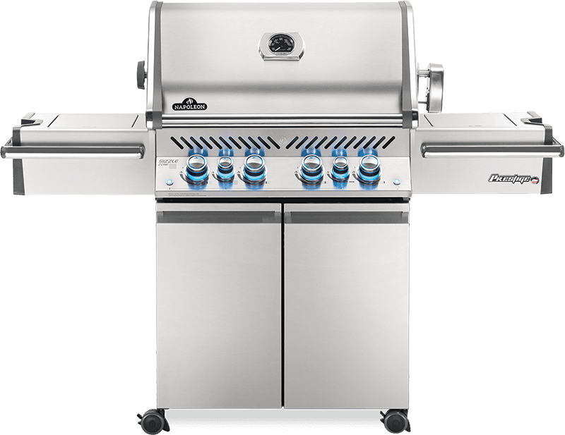 Napoleon Bbq PRO500RSIBPSS3 Prestige Pro 500 Rsib With Infrared Side And Rear Burners , Stainless Steel , Propane