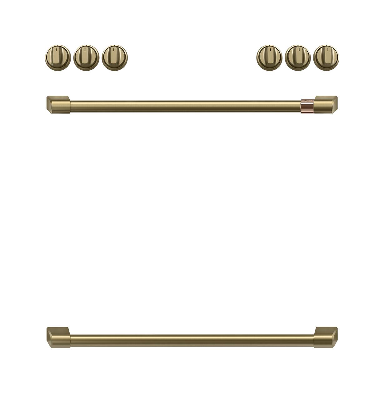 Cafe CXFCGHKPMCG Café&#8482; Handle Kit - Range Brushed Brass