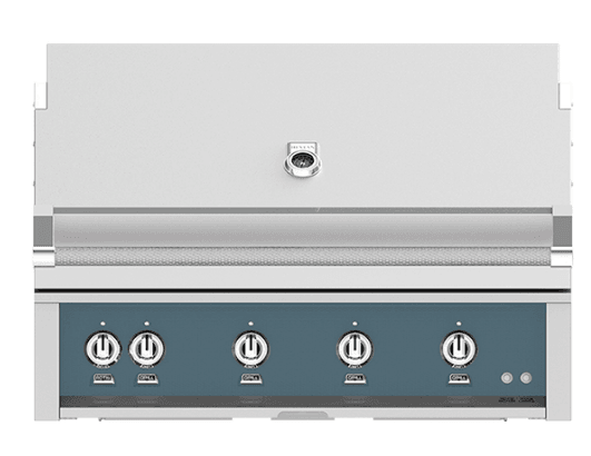 Hestan GMBR42NGGG Hestan 42" Natural Gas Built In Grill Gmbr42 - Dark Grey (Pacific Fog)