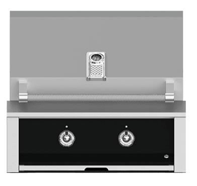 Hestan EAB30NGBK Aspire Series - 30" Natural Gas Built In Grill W/ U-Burners - Stealth / Black