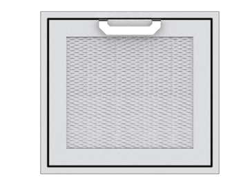 Hestan AGADL24WH Hestan 24" Single Access Door / Left Hinge Agad - White (Custom Color: Froth)