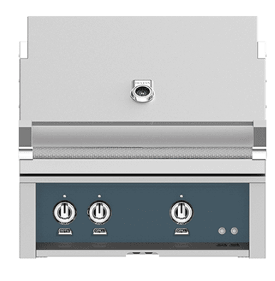 Hestan GSBR30NGGG Hestan 30" Natural Gas Built In Grill Gsbr30 - Dark Grey (Pacific Fog)